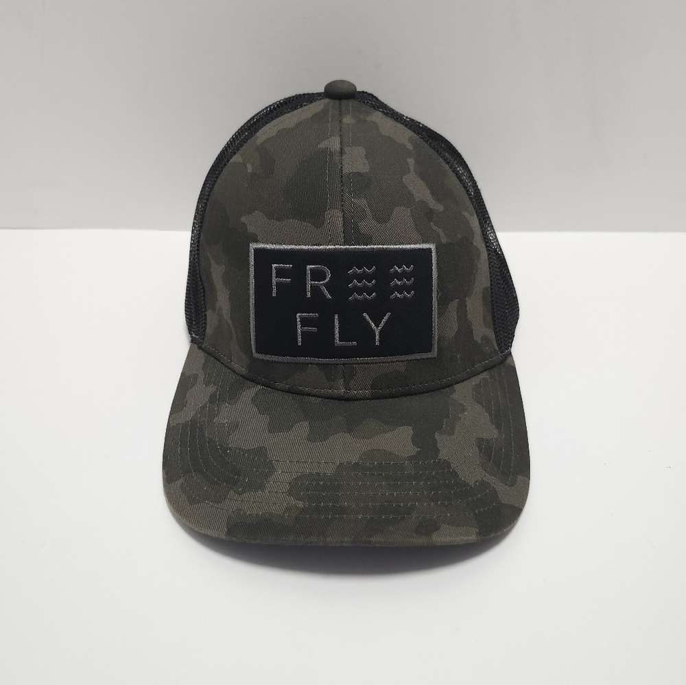 Free Fly Hat Snapback Camo Mesh Outdoor fishing